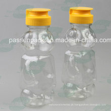 480g pet garrafa de mel de urso com não-gotejamento Flip-Top Cap (PPC-PHB-71)